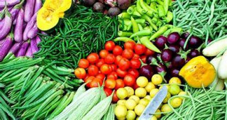 करेसाबारीको तरकारी दिवा खाजामा